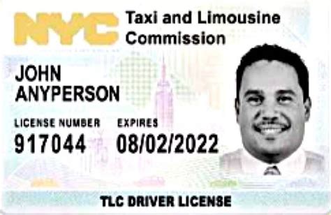 Limousine Driver's License .